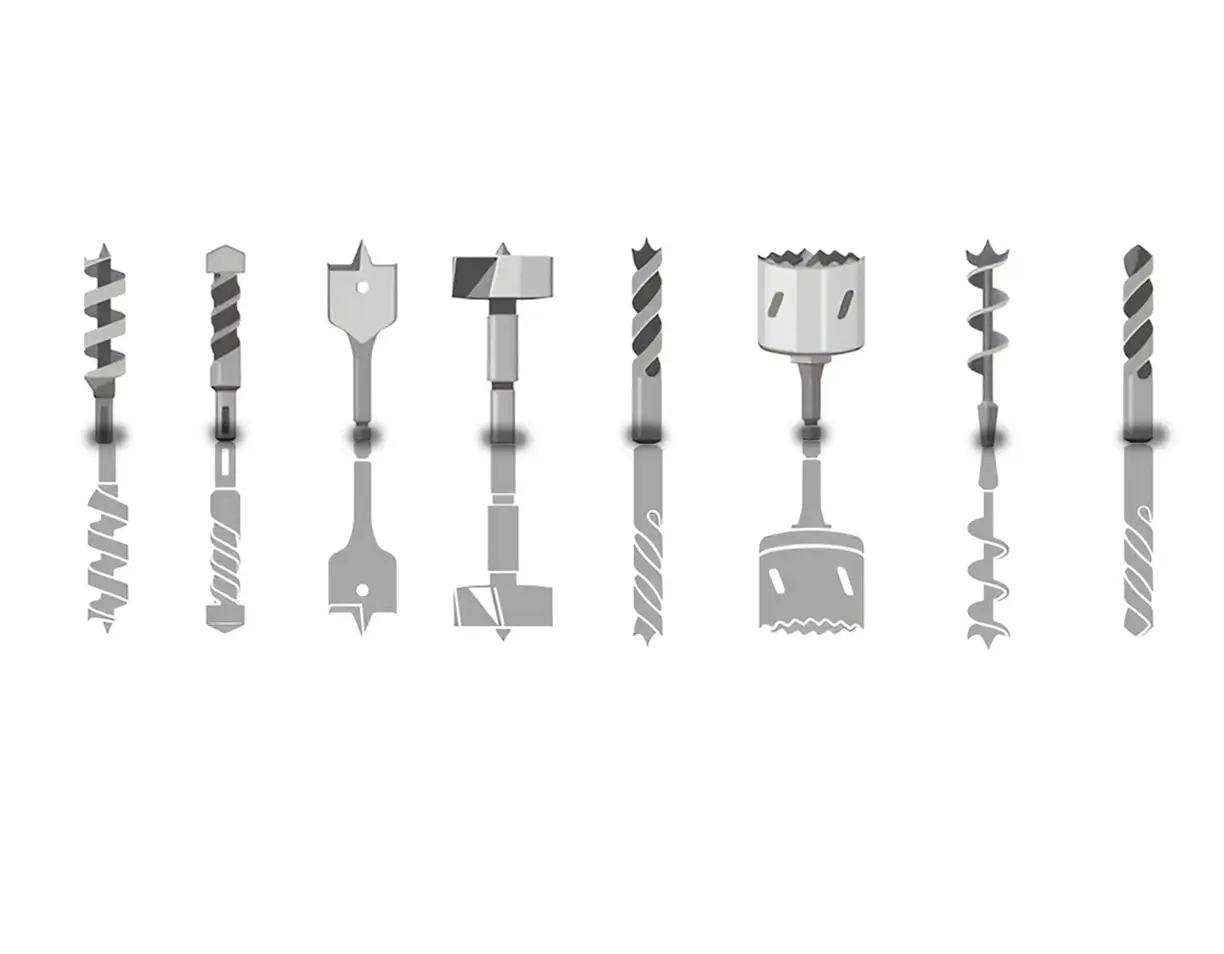 different types of drill bits